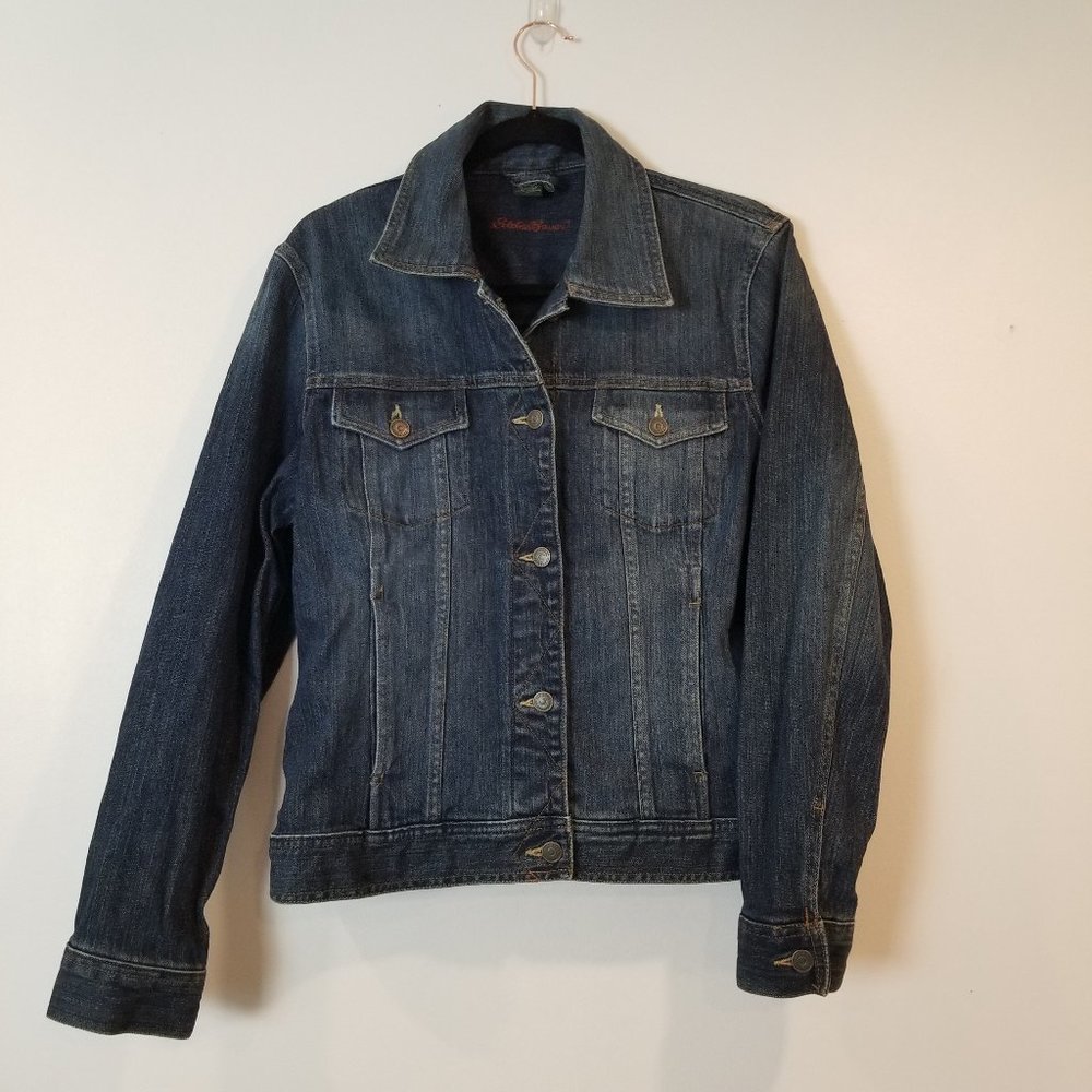 Eddie Bauer denim jacket, size L